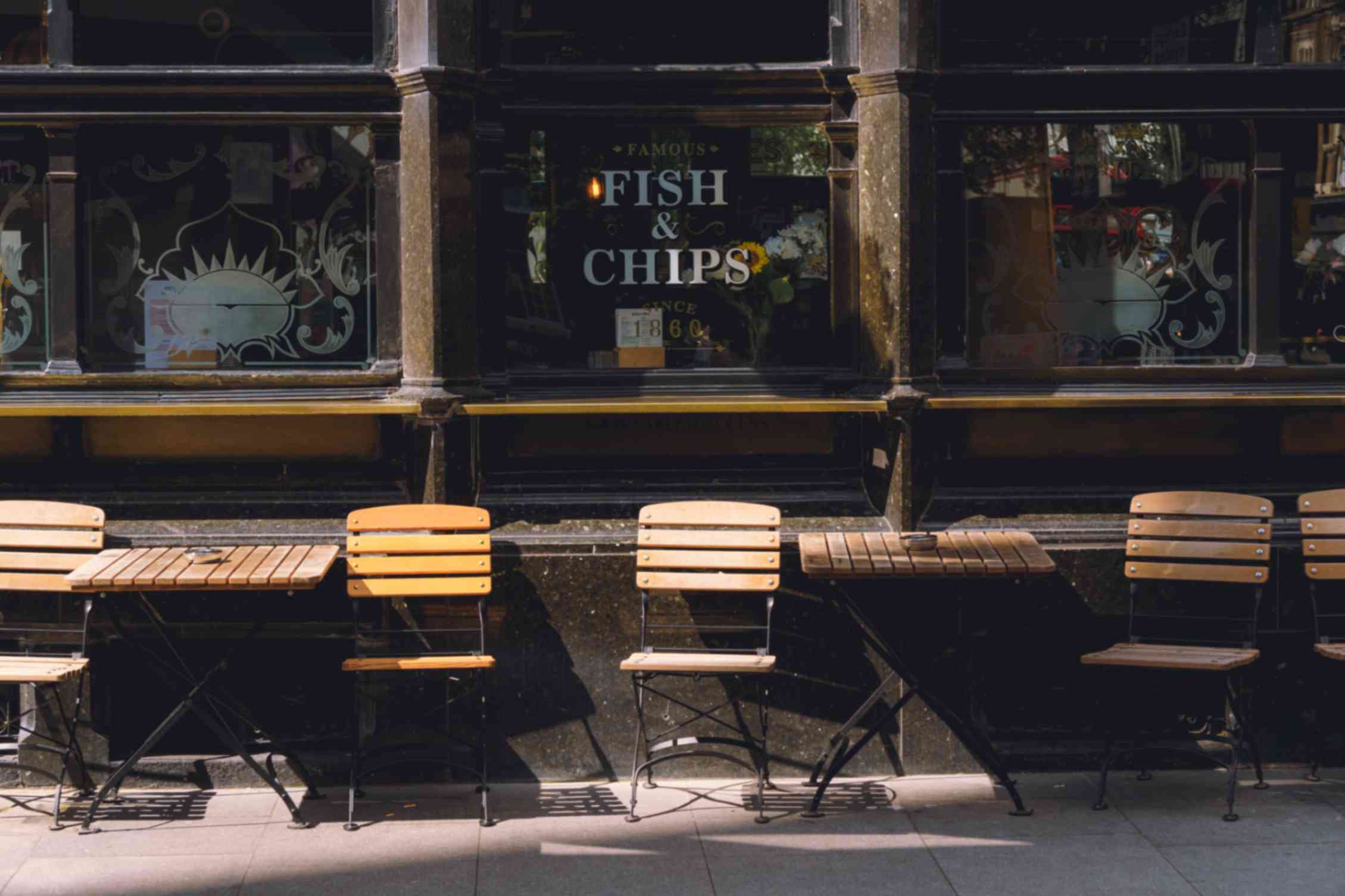 Empty Outside A Pub